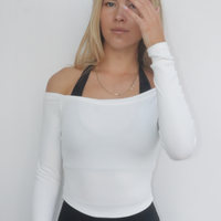 Long Sleeve Top - White