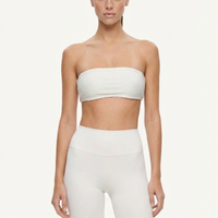 Amelia Sparkle Bandeau - Champagne lurex