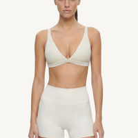 Bella Crop - Champagne lurex
