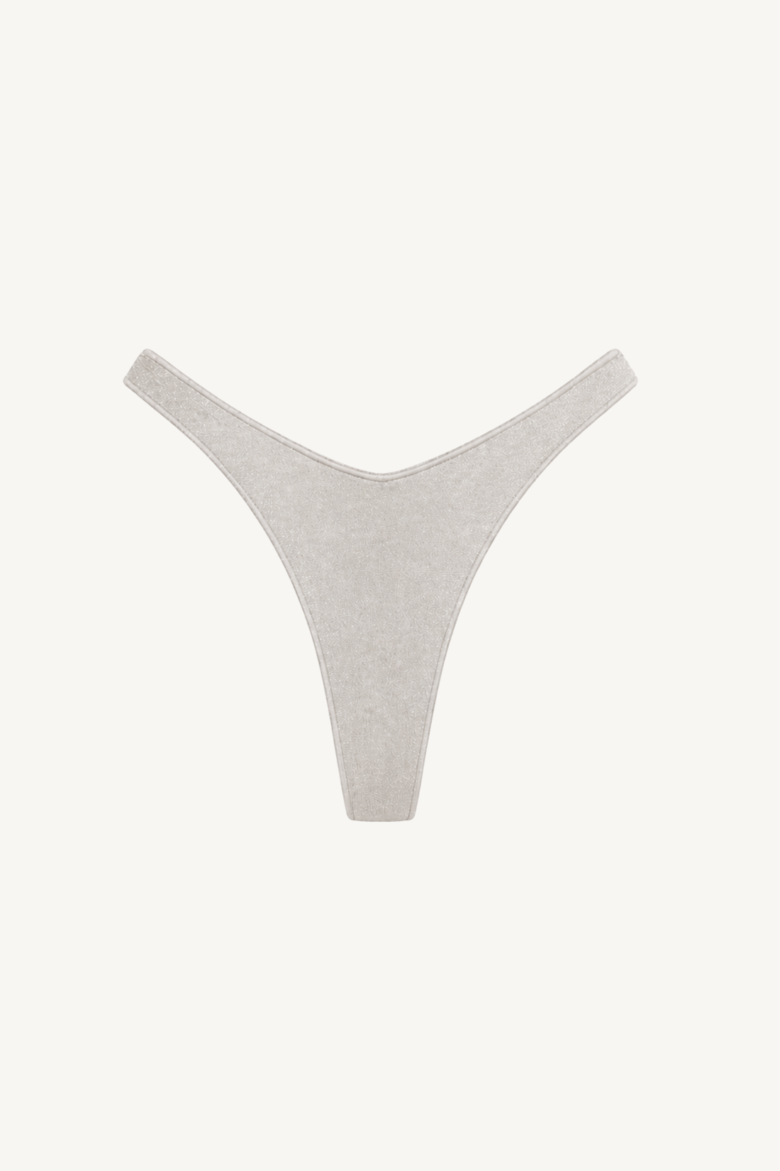 AR Bikini Bottom- champagne lurex