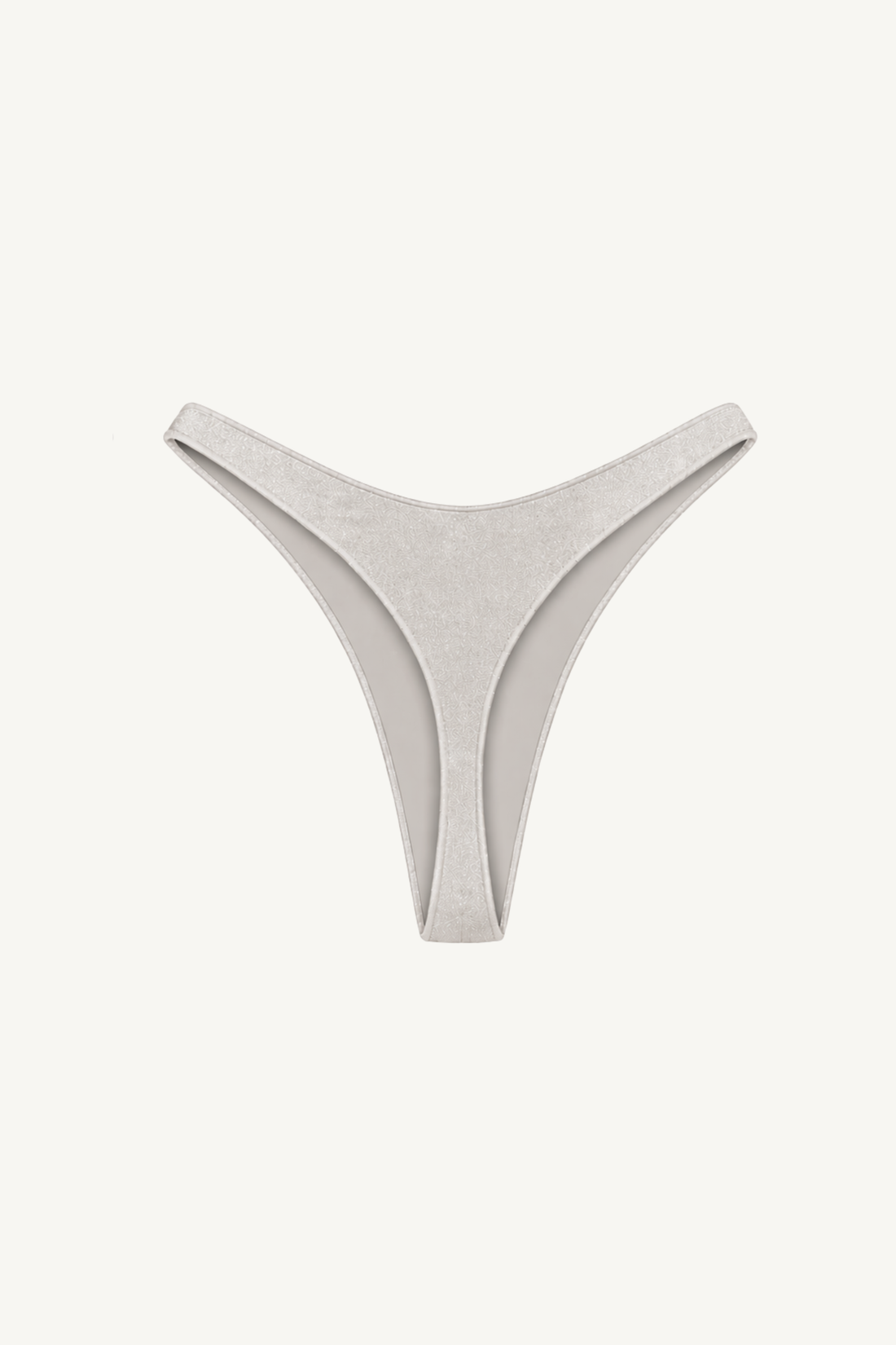 AR Bikini Bottom- champagne lurex