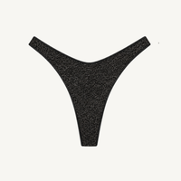 AR Bikini Bottom- Black Sand sparkle