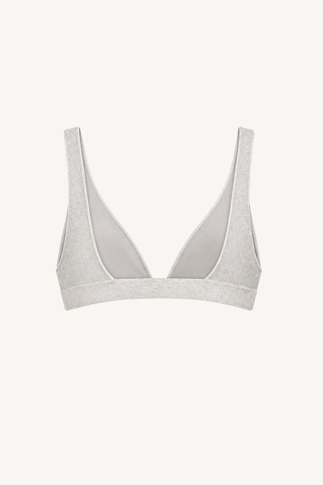 Bella Crop - Champagne lurex