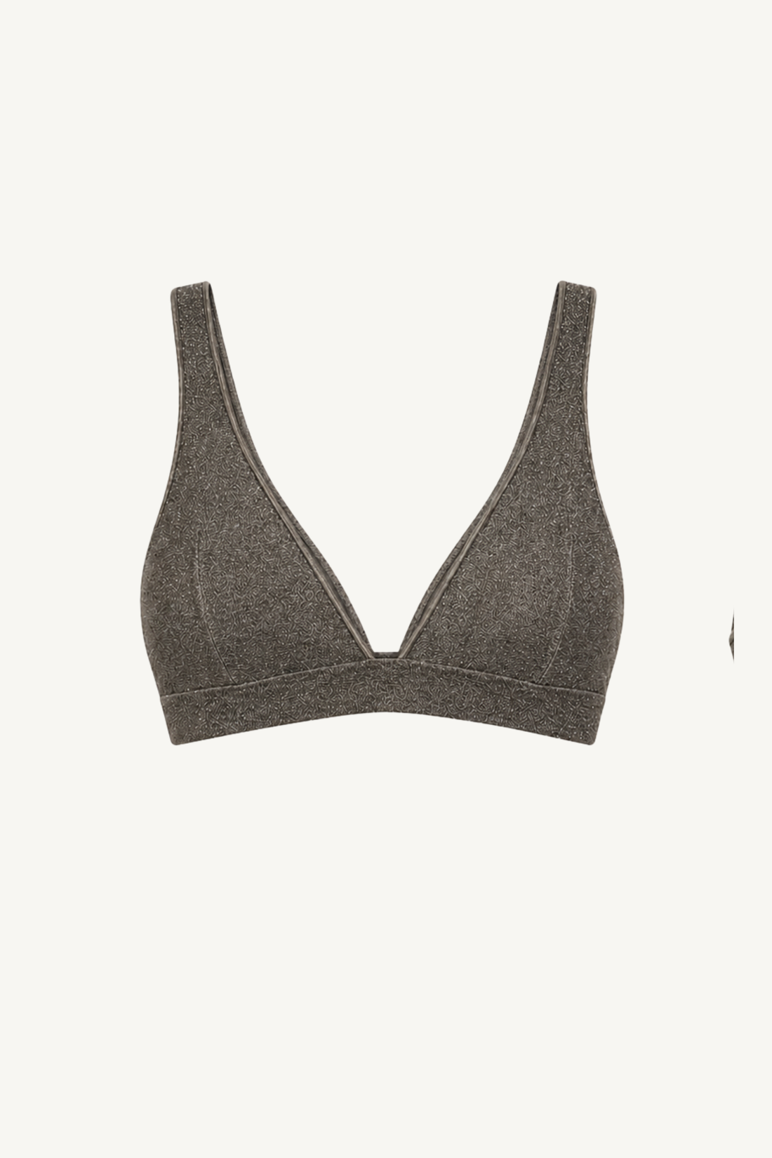 Bella Crop - Mocha lurex