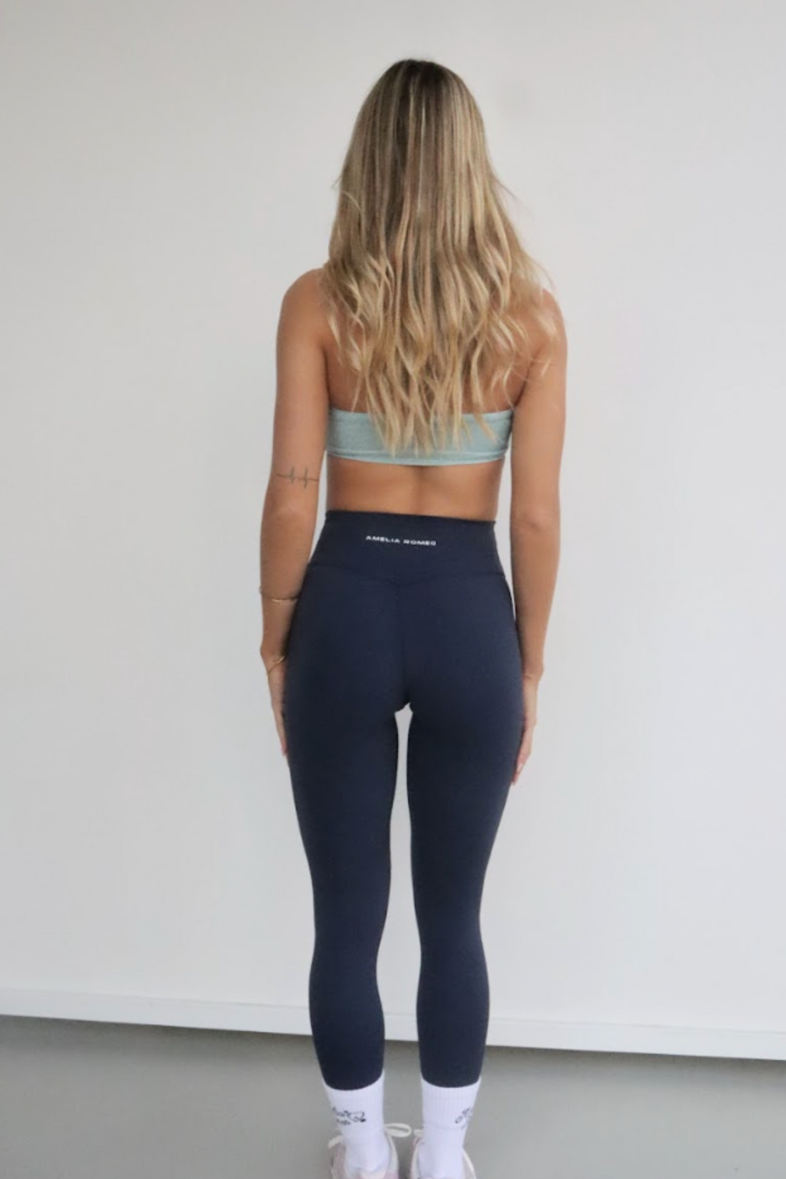 Ankle-Length Leggings- Midnight