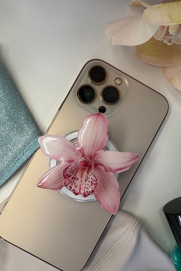 Pink Orchid -Flower Grip