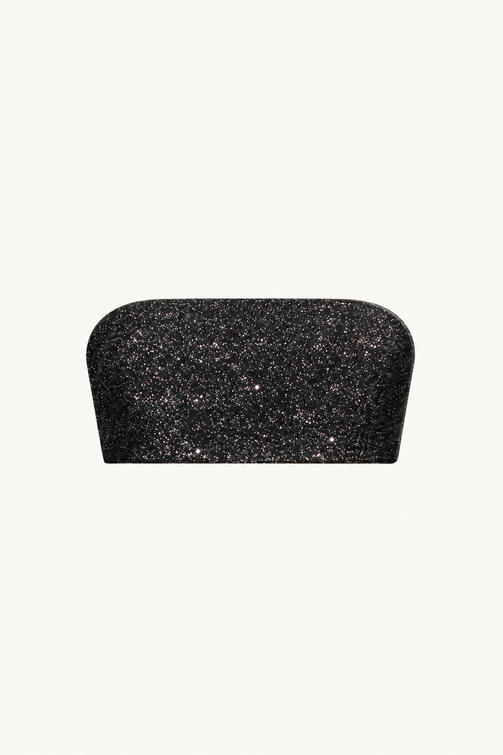 Amelia Sparkle Bandeau - Black Sand