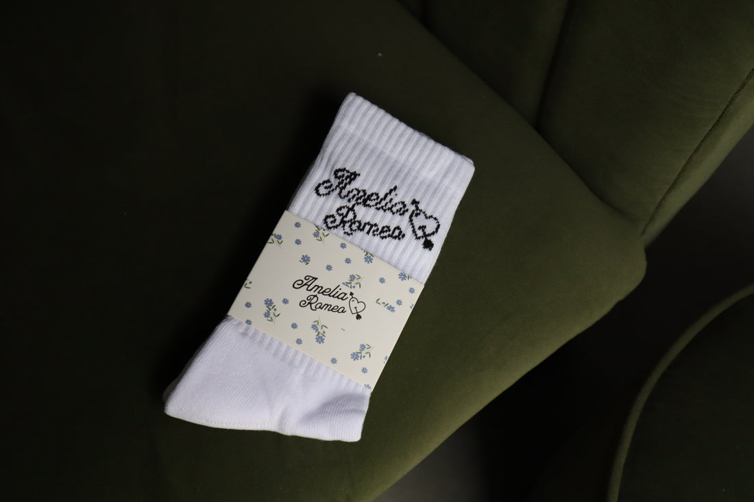 Amelia Romeo Crew Socks