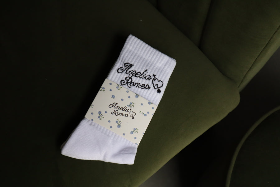 Amelia Romeo Crew Socks